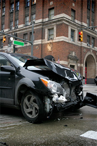 Image of an auto accident