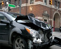 Image of an auto accident